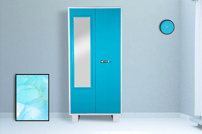 VIVDeal Double Door Mirror Cupboard